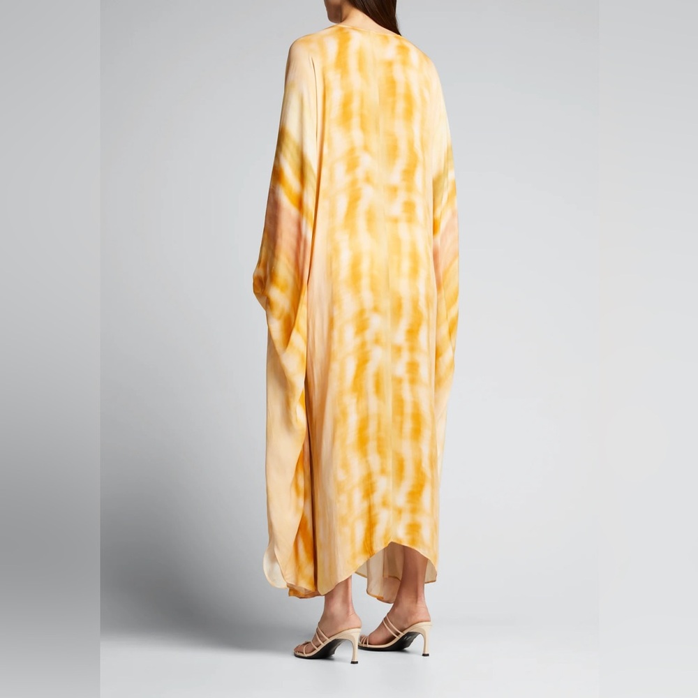 Cult Gaia Thara Dyed Coverup Caftan M/L - Picture 2 of 8
